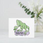 Dinosaur Nationaal Monument Utah Briefkaart (Staand voorkant)