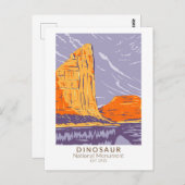 Dinosaur National Monument  Briefkaart (Voorkant / Achterkant)