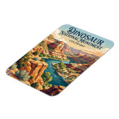 Dinosaur National Monument Colorado Magneet (Linkerzijde)