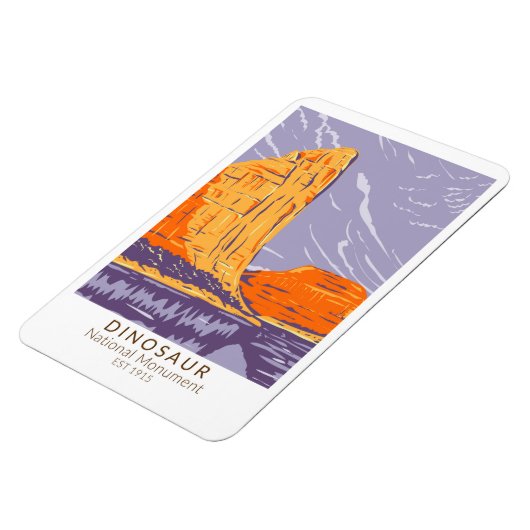 Dinosaur National Monument  Magneet (Linkerzijde)