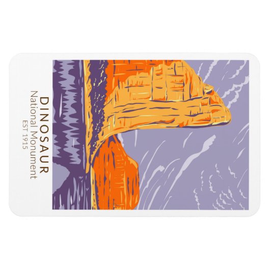 Dinosaur National Monument  Magneet (Horizontaal)