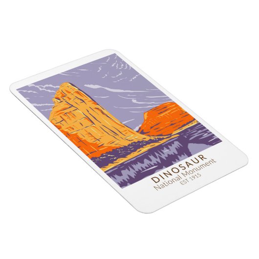 Dinosaur National Monument  Magneet (Rechterzijde)
