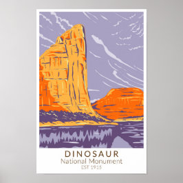 Dinosaur National Monument  Poster