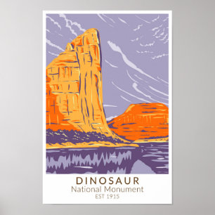 Dinosaur National Monument  Poster