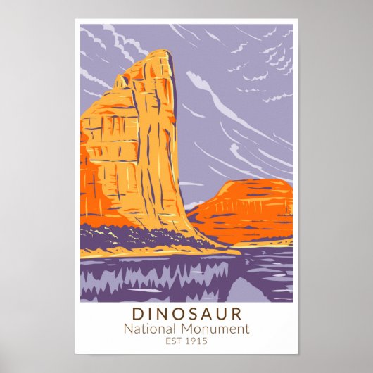 Dinosaur National Monument Poster (Voorkant)