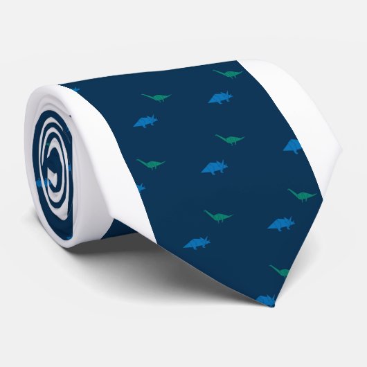 Dinosaur Necktie Stropdas (Opgerold)