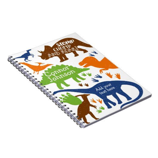 Dinosaur NoteBook Notitieboek (Rechterzijde)