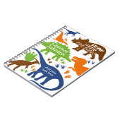 Dinosaur NoteBook Notitieboek (Linkerzijde)