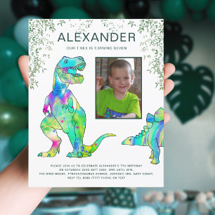 Dinosaur Oerwoud T Rex Roar Birthday Party