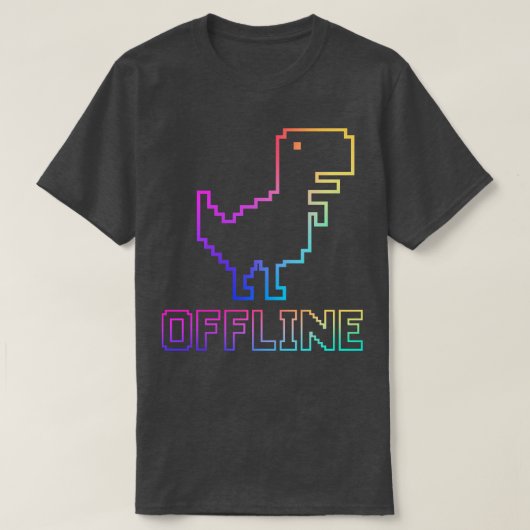 Dinosaur offline t-shirt (Design voorkant)