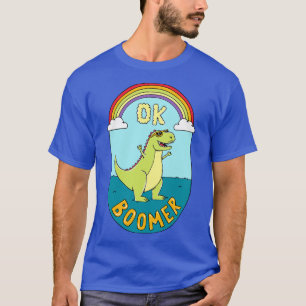 Dinosaur ok boomer t-shirt