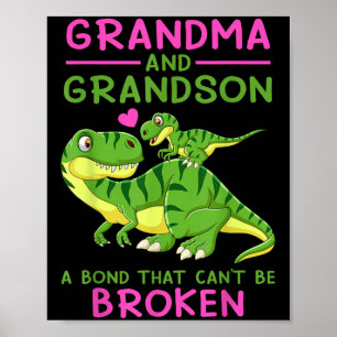 Dinosaur Oma en kleinzoon een band die niet kan wo Poster