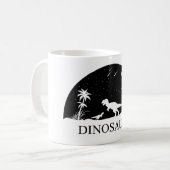 Dinosaur onder de sterren koffiemok (Voorkant links)