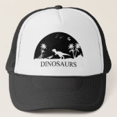 Dinosaur onder de sterren trucker pet (Voorkant)
