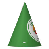 Dinosaur One-A-Saurus Genderneutraal 1e verjaardag Feesthoedjes (Links)