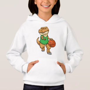 Dinosaur op sport met Basketball
