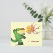 Dinosaur or Dragon beroemd gemaakt door Little T & Briefkaart (Staand voorkant)
