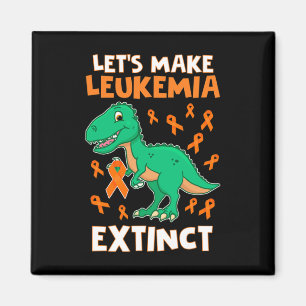 Dinosaur Oranje lint hematoloog reptiel fossiel Magneet