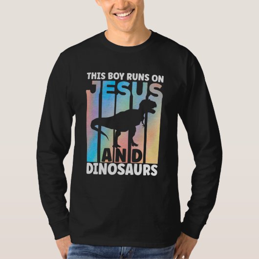 Dinosaur Outfit for Dino Lovers Apparel for Boys T-shirt (Voorkant)
