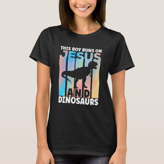 Dinosaur Outfit for Dino Lovers Apparel for Boys T-shirt (Voorkant)