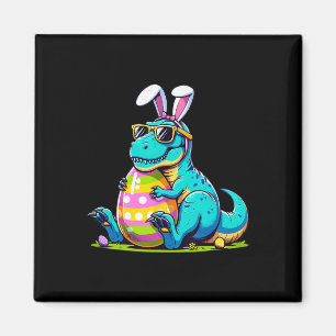 Dinosaur Paashaas Ei Gelukkig Eastrawr T Rex Kind Magneet