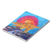 Dinosaur Painting Notitieblok (Linkerzijde)