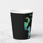 Dinosaur Paper Bord Papieren Bekers (Rechts)