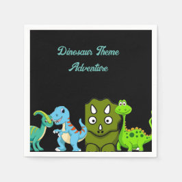 Dinosaur Paper Bord Servet