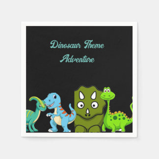 Dinosaur Paper Bord Servet