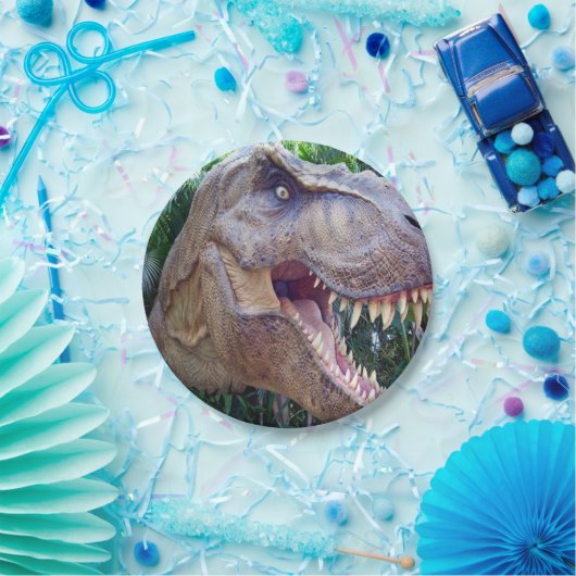 Dinosaur Paper-Borden Papieren Bordje (Feest)