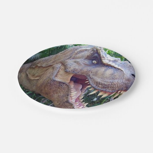 Dinosaur Paper-Borden Papieren Bordje (Gekanteld)