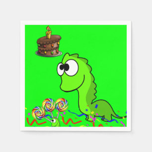Dinosaur Paper Napkins Servet