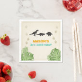 Dinosaur Paper Napkins verjaardag Dino Party Servet (Insitu)