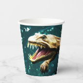 Dinosaur Papieren Bekers (Voorkant)