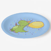 Dinosaur Papieren Bordje (Gekanteld)