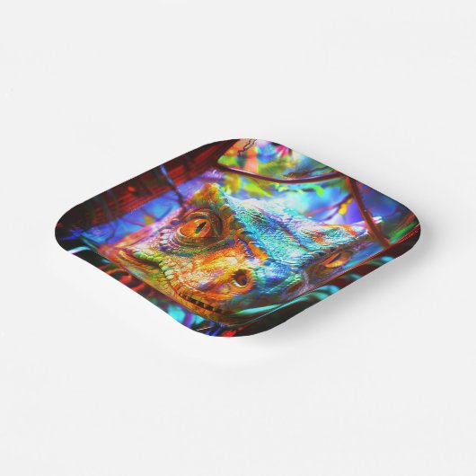 Dinosaur Papieren Bordje (Gebogen)