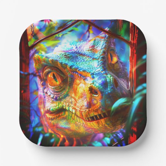Dinosaur Papieren Bordje (Voorkant)