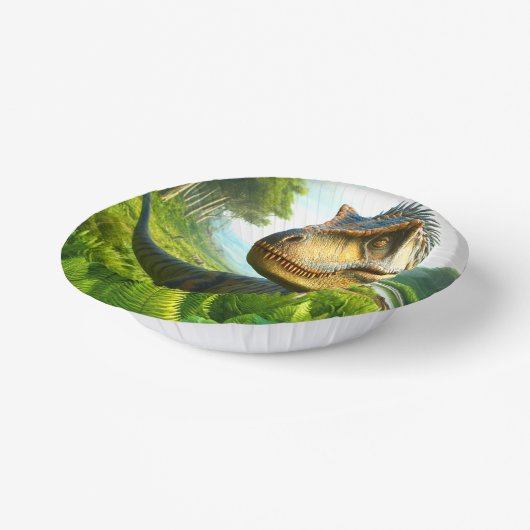 Dinosaur Papieren Kommen (Gebogen)