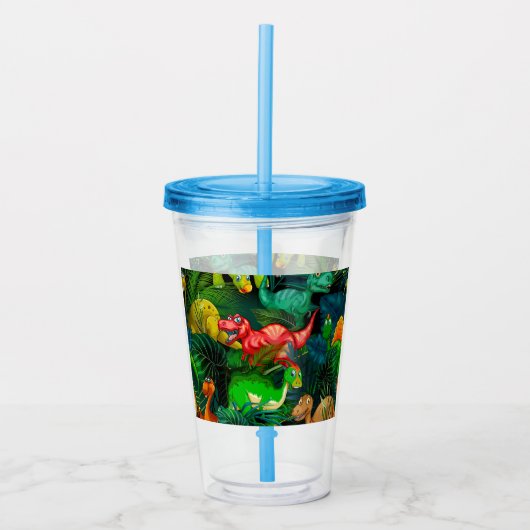 Dinosaur Park Acryl Drinkbeker (Voorkant)