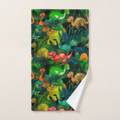Dinosaur Park Bad Handdoek (Handdoek)