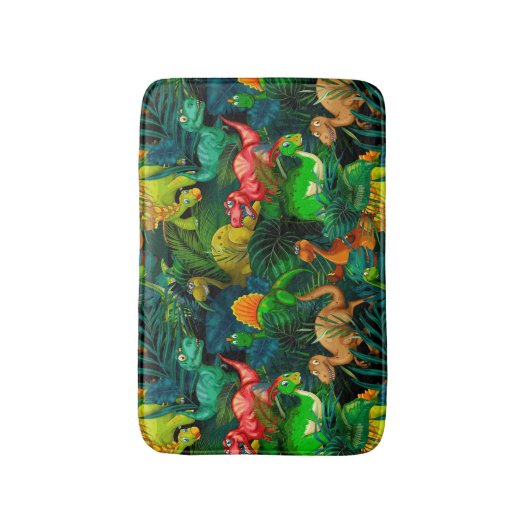 Dinosaur Park Badmat (Voorkant Verticaal)