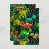 Dinosaur Park Bedankkaart (Voorkant / Achterkant)