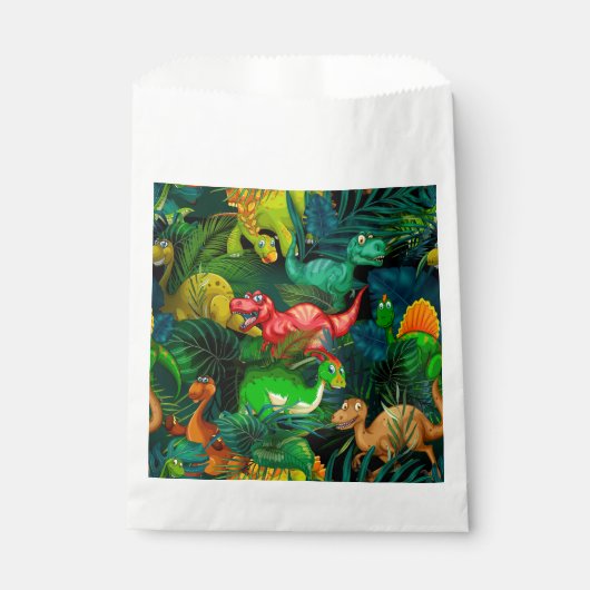 Dinosaur Park Bedankzakje (Voorkant)