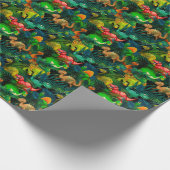 Dinosaur Park Cadeaupapier (Hoek)