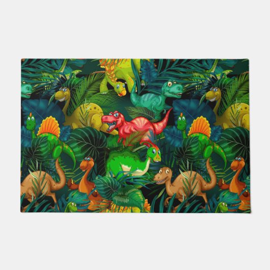 Dinosaur Park Deurmat (Voorkant)