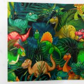 Dinosaur Park Drieluik Kaart (Binnenzijde eerst)