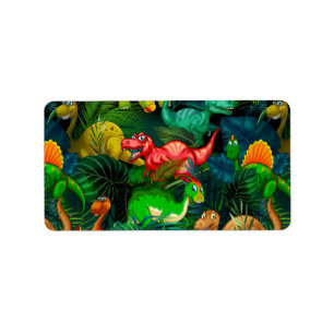 Dinosaur Park Etiket