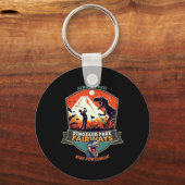 Dinosaur Park Fairways  Sleutelhanger (Voorkant)