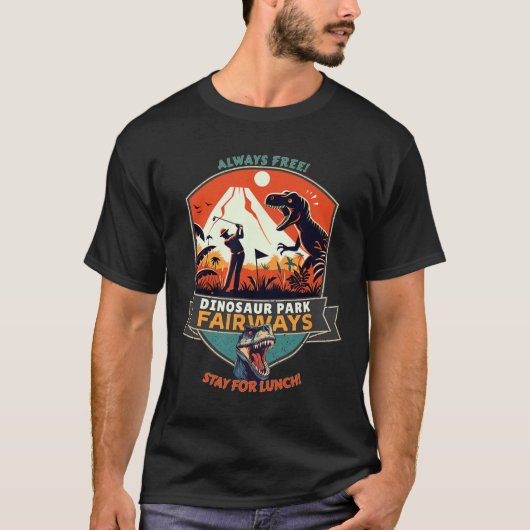 Dinosaur Park Fairways  T-shirt (Voorkant)