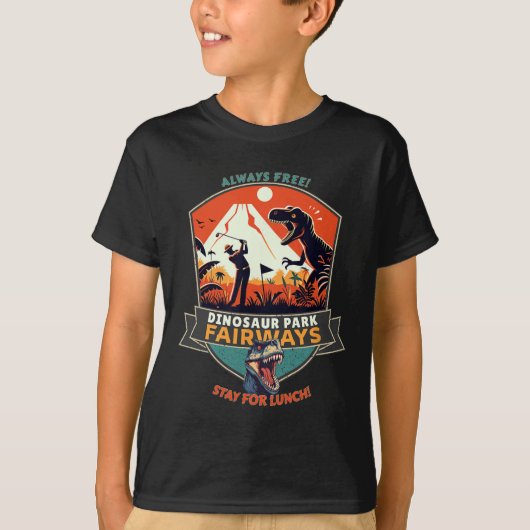 Dinosaur Park Fairways  T-shirt (Voorkant)